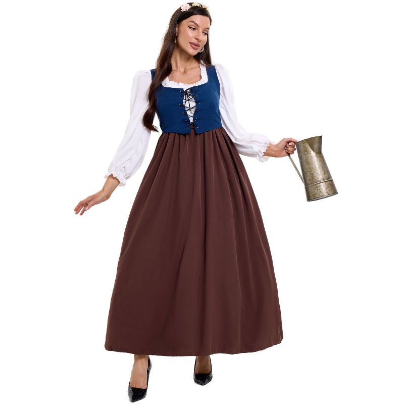 Skirts - Kadınlar için Vintage Tarzı Köylü Kostümü,