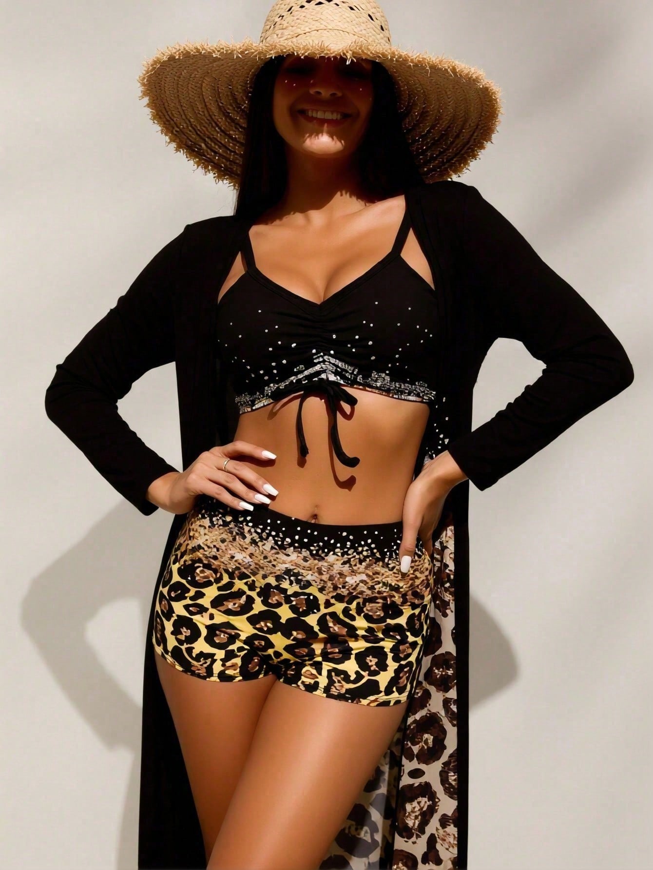 Kadın Siyah Taşlı Bikini Üstü  - Tops incelemesi ve fiyatı