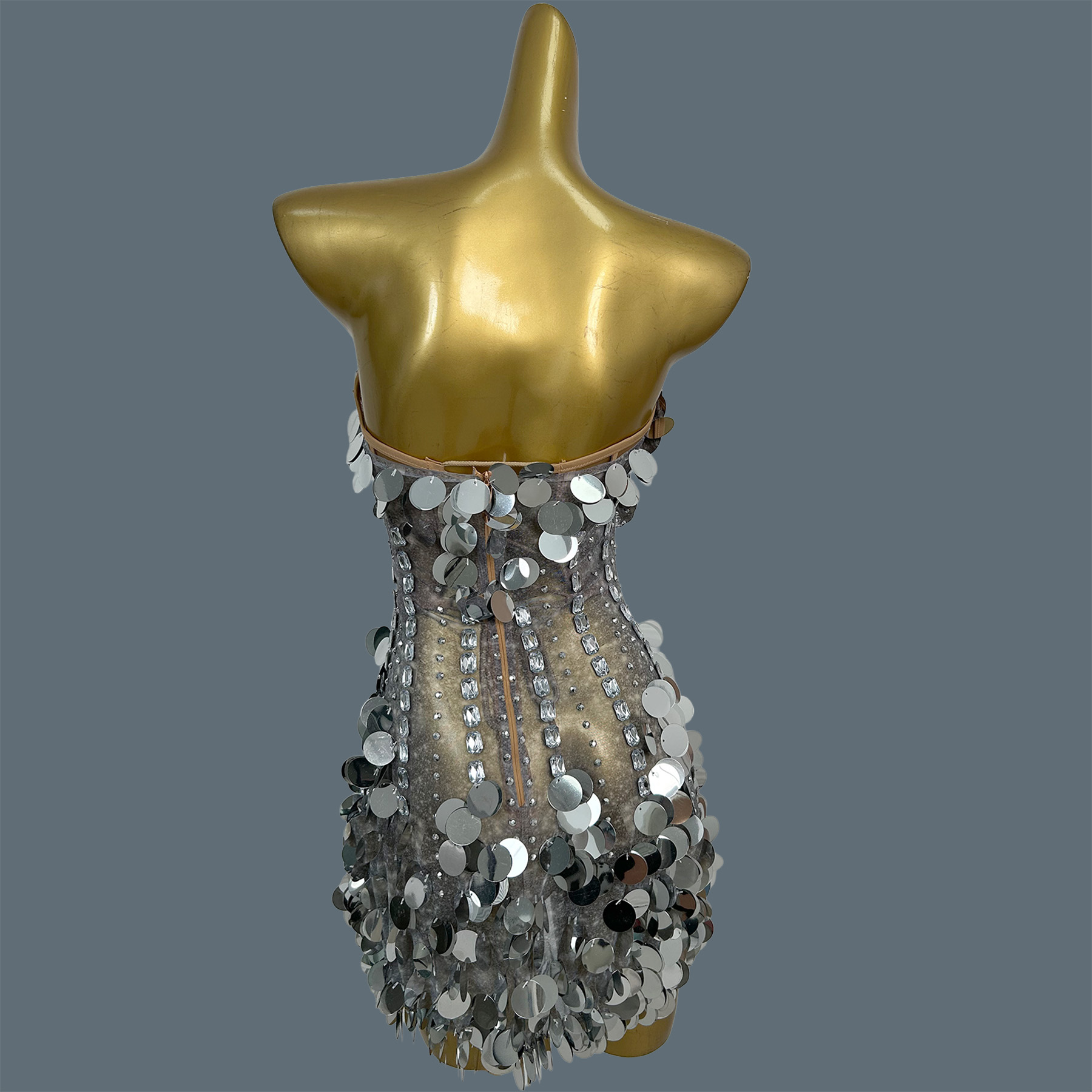 Kadınlar İçin Askısız Işıltılı - Sparkly Rhinestone Club Party Dress incelemesi ve fiyatı